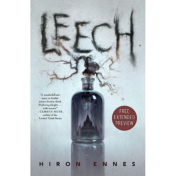 Leech Sneak Peek / Tordotcom, Hiron Ennes