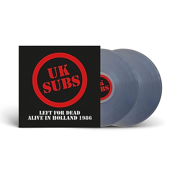 Left For Dead - Alive In Holland 1984 (Clear Vinyl, UK Subs