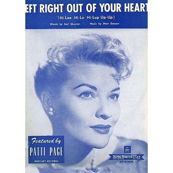 Left Right Of Your Heart (Hi-Lee Hi-Lo Hi-Lup-Up-Up), Mort Garson, Earl Shuman