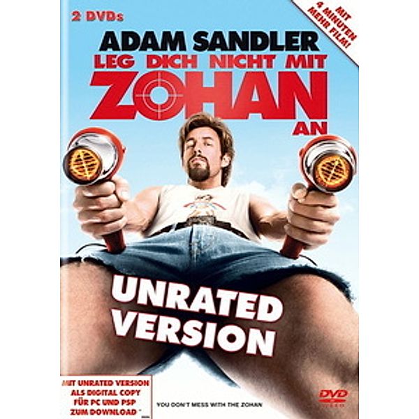 Leg dich nicht mit Zohan an - Unrated Version DVD | Weltbild.de