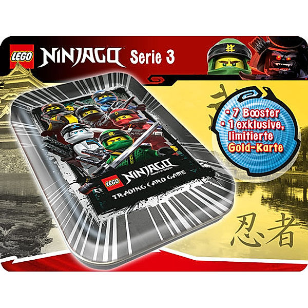 Lega Ninjago Serie Iii - Mini-Tin Version A Schwar