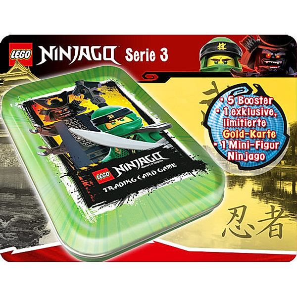 Lega Ninjago Serie Iii - Mini-Tin Version B Grün