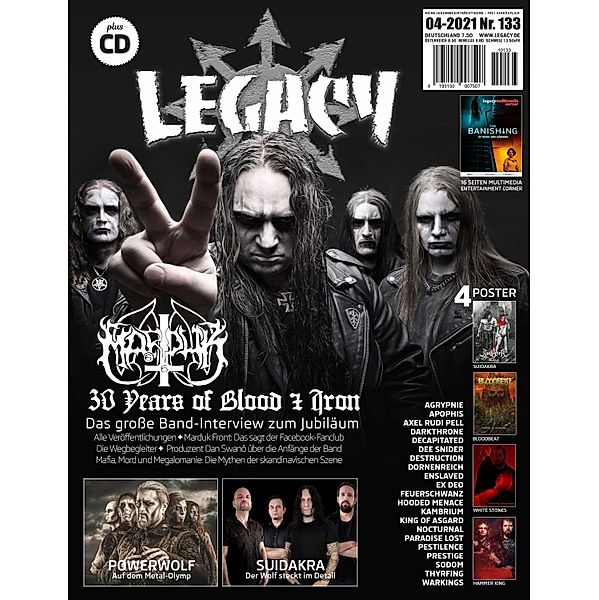 LEGACY MAGAZIN 133: VOICE FROM THE DARKSIDE