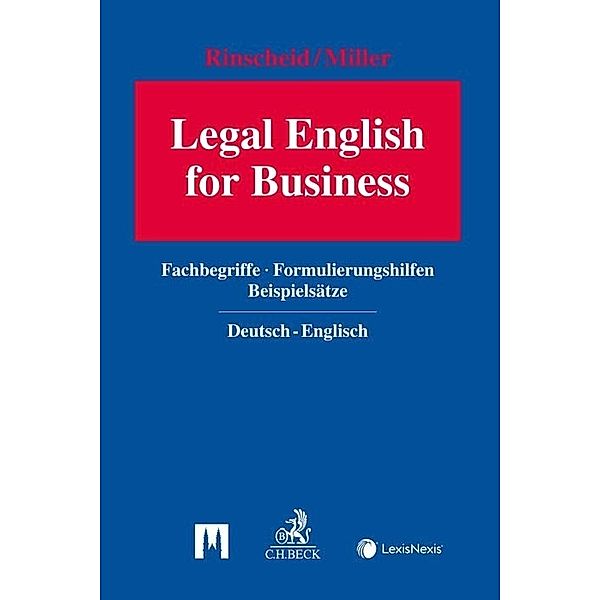 Legal English for Business, Martin Rinscheid, Michael R. Miller