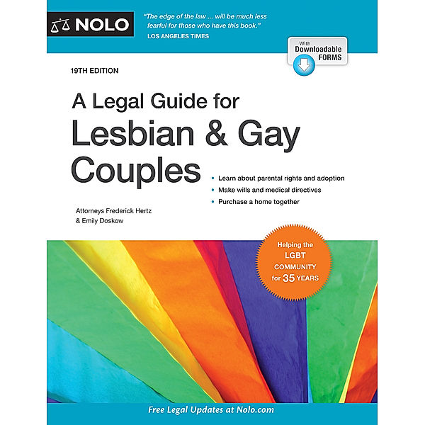 Legal Guide for Lesbian & Gay Couples, A, Emily Doskow, Frederick Hertz