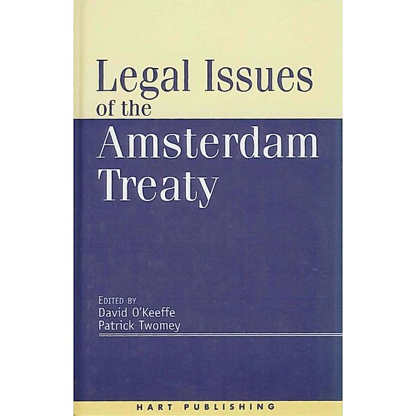 Legal Issues of the Amsterdam Treaty