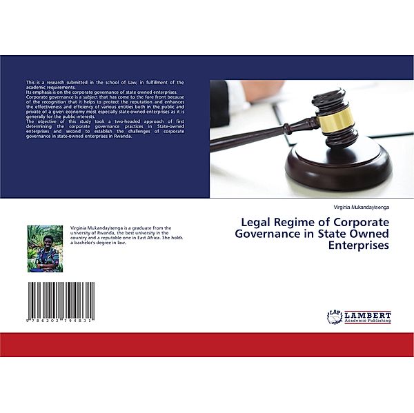 Legal Regime of Corporate Governance in State Owned Enterprises, Virginia Mukandayisenga