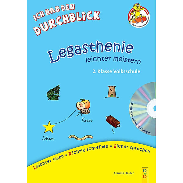 Legasthenie leichter meistern / Legasthenie leichter meistern - 2. Klasse Volksschule mit CD, Claudia Haider