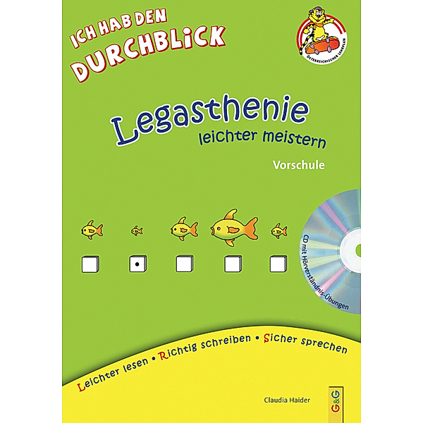 Legasthenie leichter meistern - Vorschule, m. Audio-CD, Claudia Haider