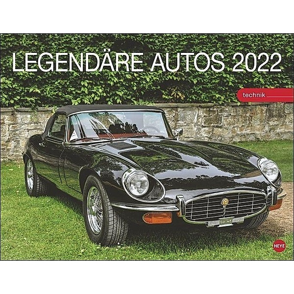 Legendäre Autos Kalender 2022