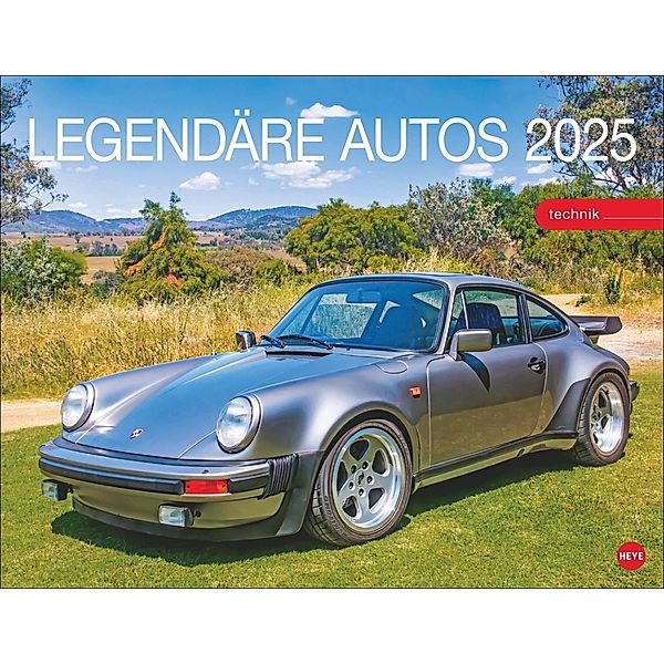 Legendäre Autos Posterkalender 2025