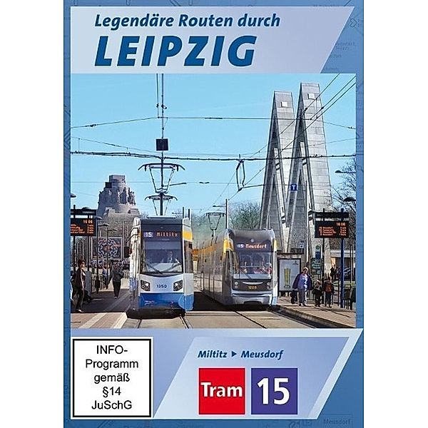 Legendäre Routen durch Leipzig, Tram 15, 1 DVD