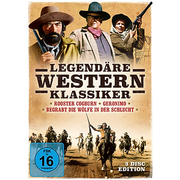 Legendäre Western-Klassiker, John Wayne, Katharine Hepburn, Chuck Connors