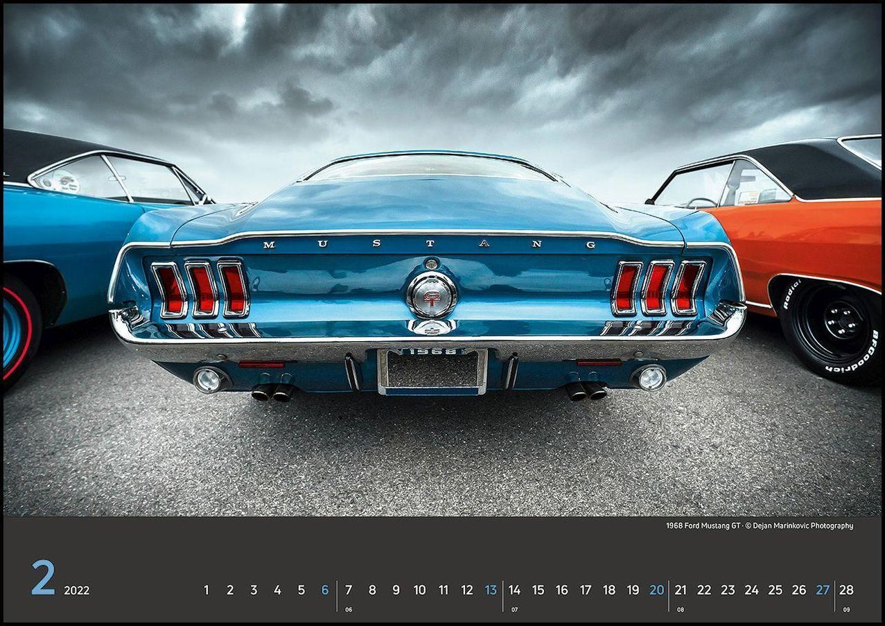 Legendary Classic & Muscle Cars 2022 - Wand-Kalender - Auto-Kalender -  42x29,7 - Oldtimer - Kalender bestellen