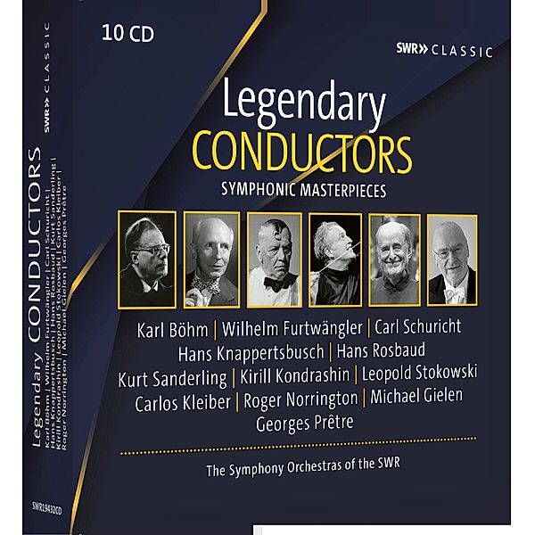 Legendary Conductors, Furtwängler, Böhm, Schuricht, Knappertsbusch