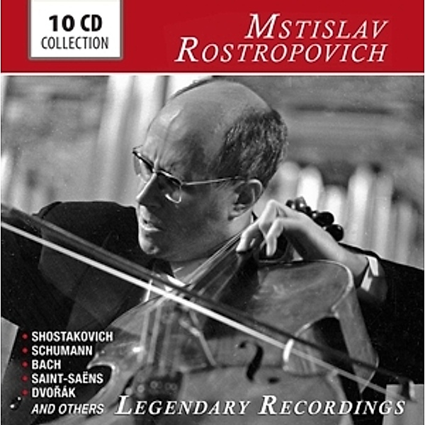 Legendary Recordings, Mstislav Rostropowitsch