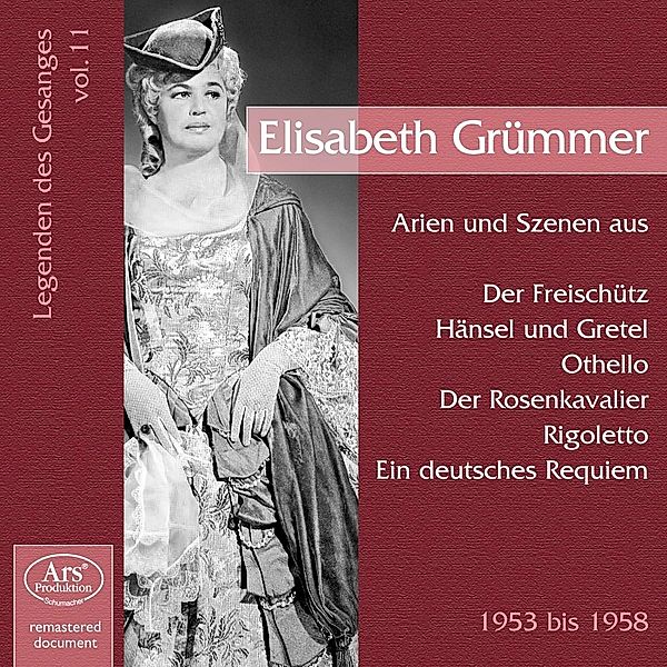 Legenden Des Gesangs Vol.11, Elisabeth Grümmer