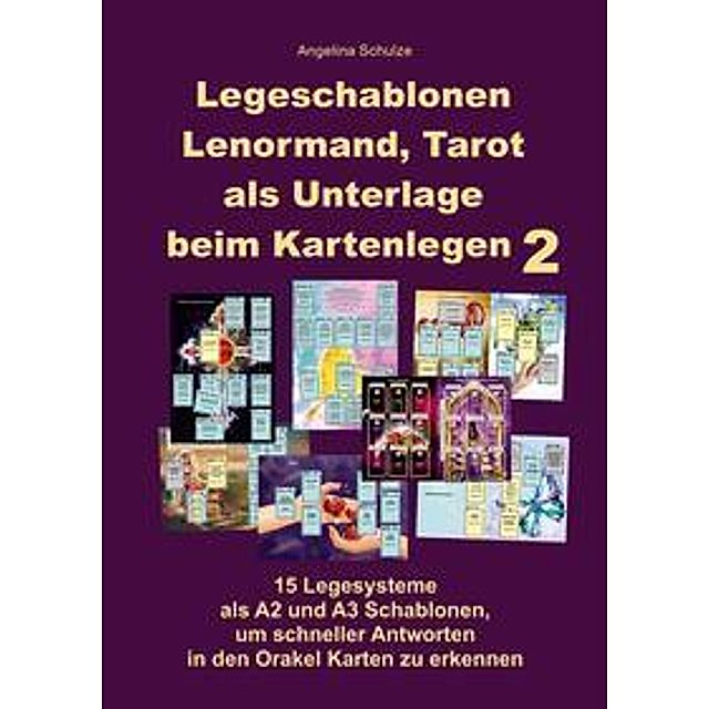 Legeschablonen Lenormand, Tarot als Unterlage beim Kartenlegen 2 |  Weltbild.at