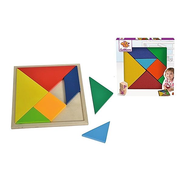 Eichhorn Legespiel TANGRAM 8-teilig