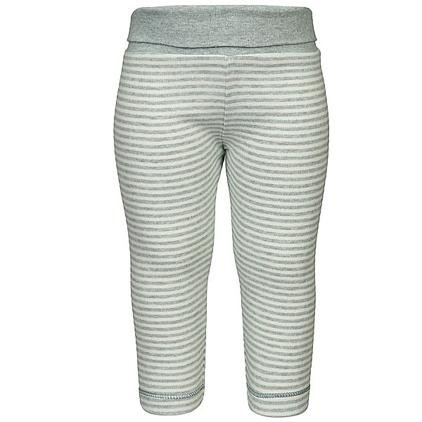 OrganicEra Leggings FIRA gestreift in aqua melange