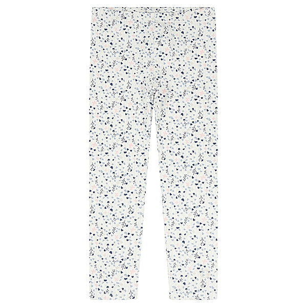 Steiff Leggings FLOWERS in cloud dancer