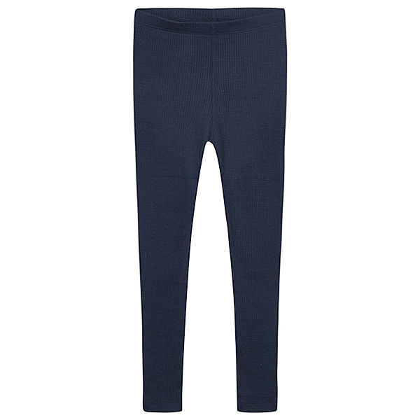 Hust & Claire Leggings LANE mit Wolle in blau