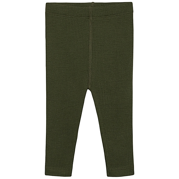 Hust & Claire Leggings LEE mit Wolle in olive