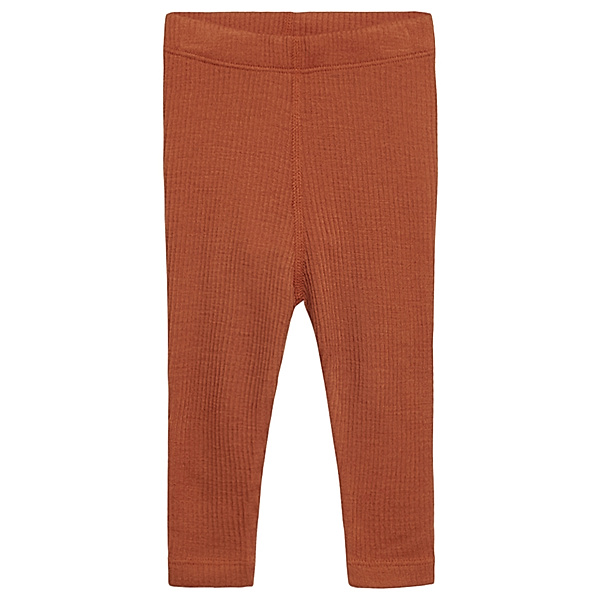 Hust & Claire Leggings LEE mit Wolle in terracotta