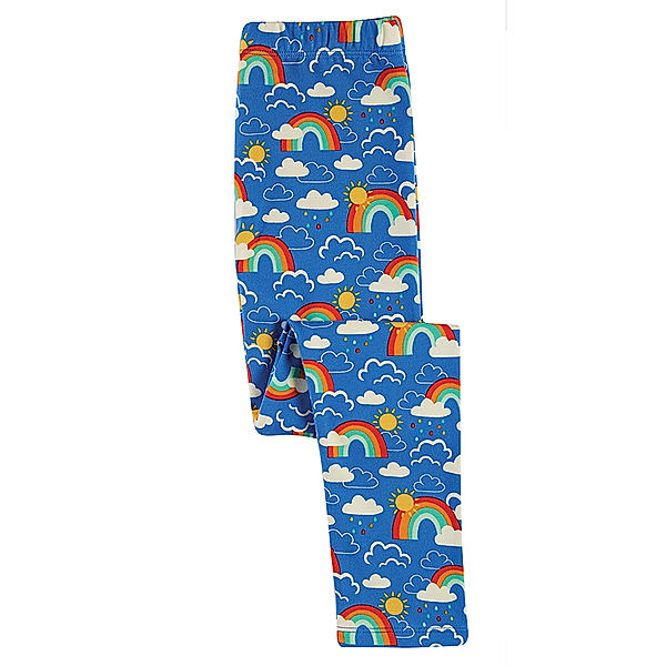 frugi Leggings LIBBY – RAINBOW SKIES in blau/bunt