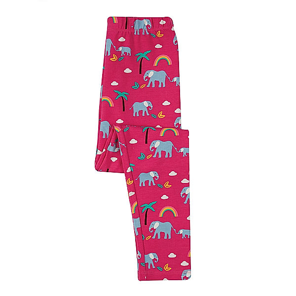 frugi Leggings LIBBY – RAINBOW WALKS in pink