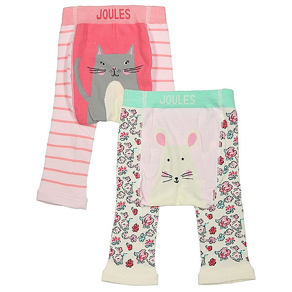 Tom Joule® Leggings LIVELY – CAT AND MOUSE 2er-Pack in bunt