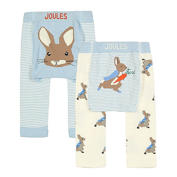 Tom Joule® Leggings LIVELY – PETER RABBIT 2er-Pack in hellblau