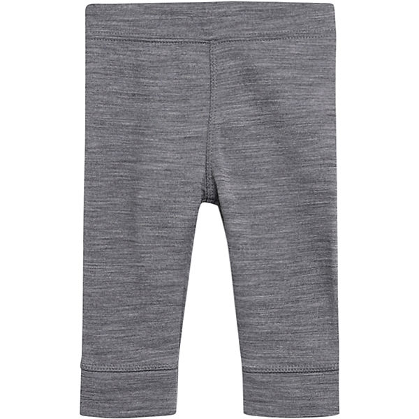 Hust & Claire Leggings LUX mit Wolle in grau melange