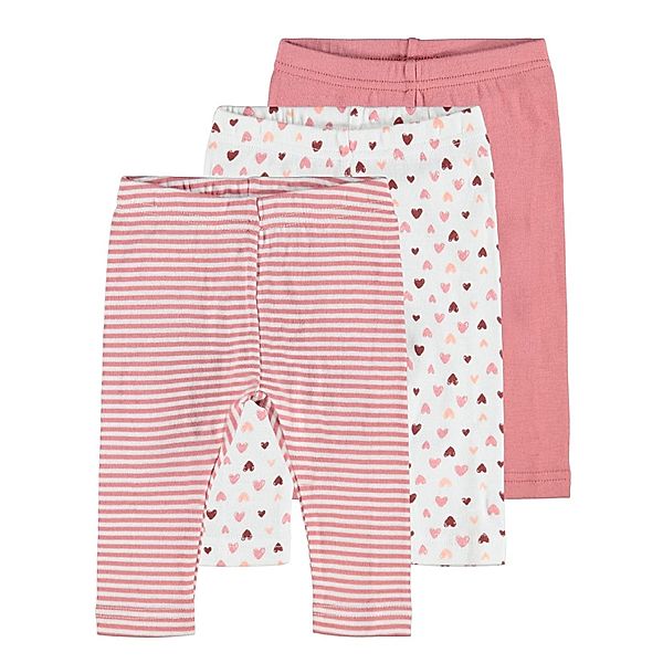 name it Leggings NBFLEGGING 3er-Pack in dusty rose