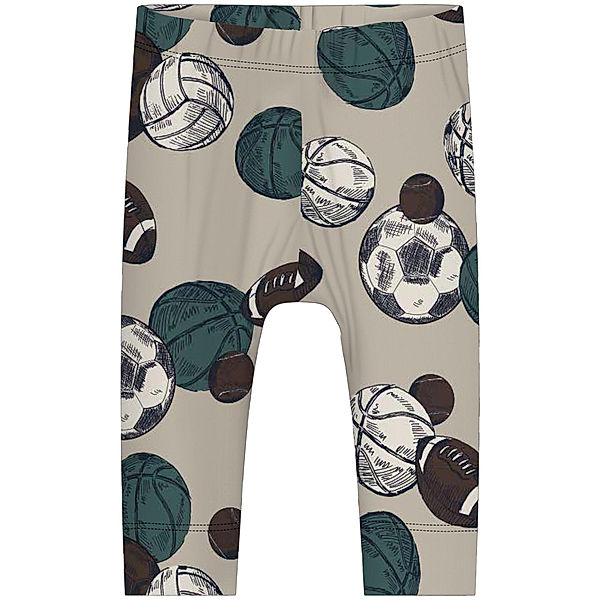 name it Leggings NBMLASSIR SPORTS in peyote