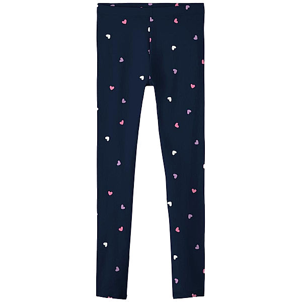 name it Leggings NKFVIVIAN HEARTS AOP in dark sapphire