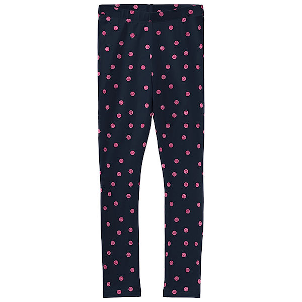 name it Leggings NKFVIVIAN mit Glitzer in dunkelblau