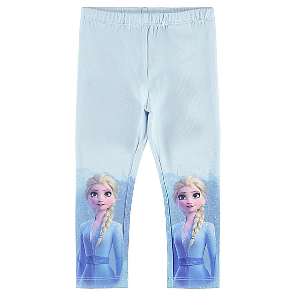 name it Leggings NMFFROZEN in hellblau