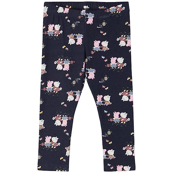 name it Leggings NMFPEPPAPIG DAISY in dark sapphire