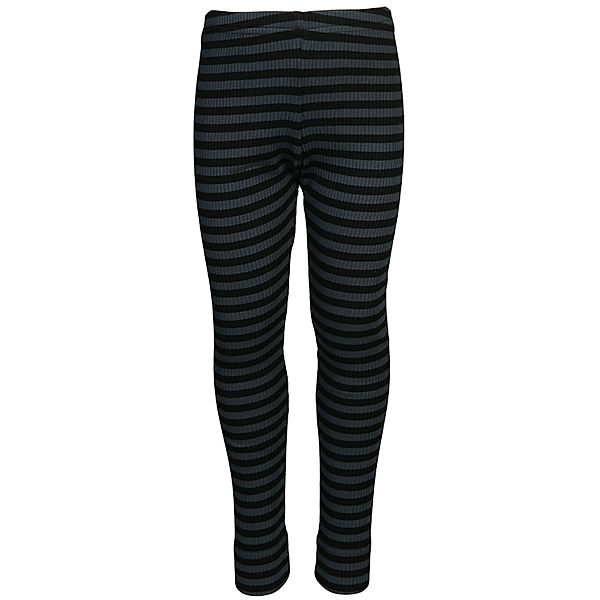 MarMar Copenhagen Leggings RIB STRIPE in black/blue