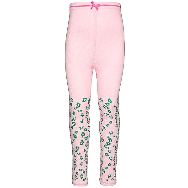 Le Big Leggings SERENA mit Leomuster in rosa