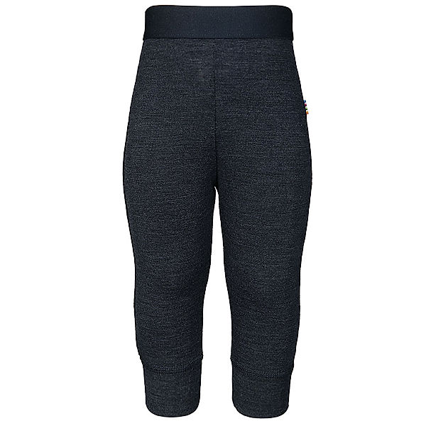 Joha Leggings SOFT mit Wolle und Seide in dunkelblau