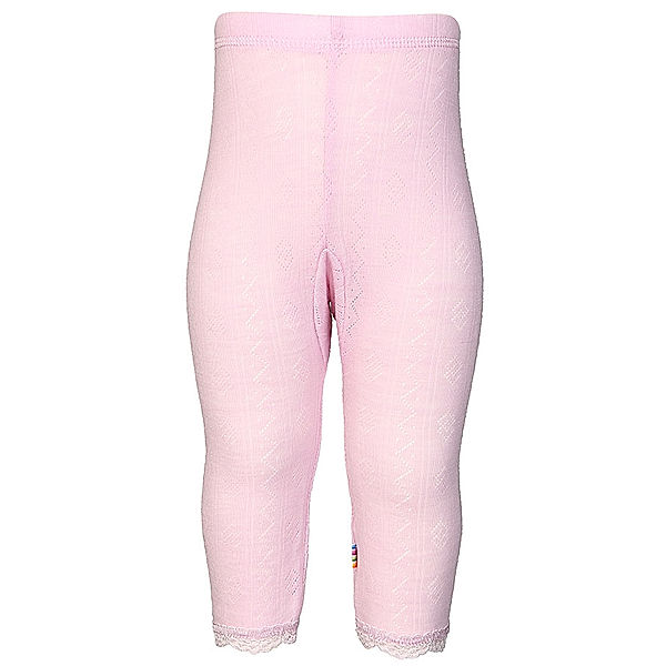 Joha Leggings SOFT mit Wolle und Seide in rosa