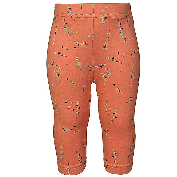 Noa Noa Leggings SPRING CONFETTI in terracotta