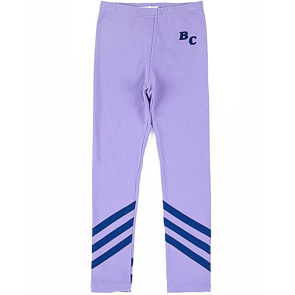 Bobo Choses Leggings STRIPES in purple