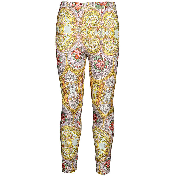 Oilily Leggings TISKA BOUQUET in gelb/bunt