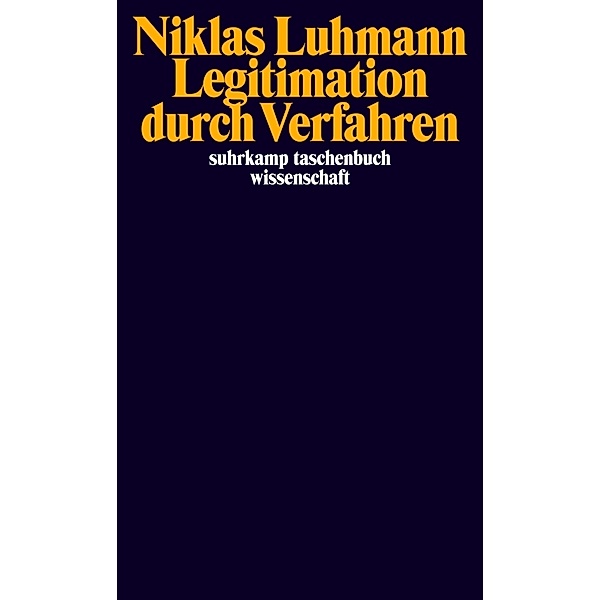 Legitimation durch Verfahren, Niklas Luhmann