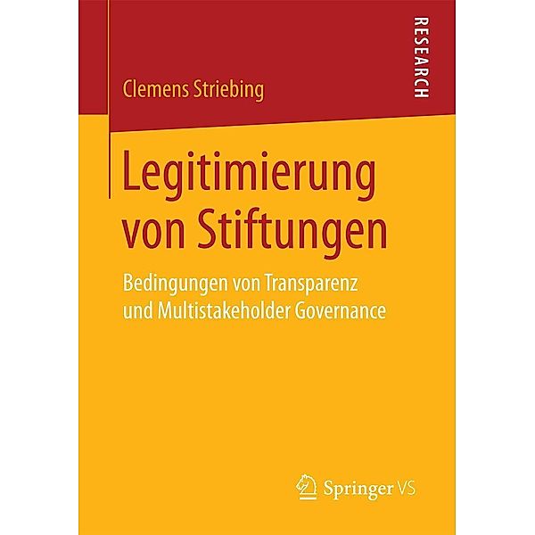Legitimierung von Stiftungen, Clemens Striebing