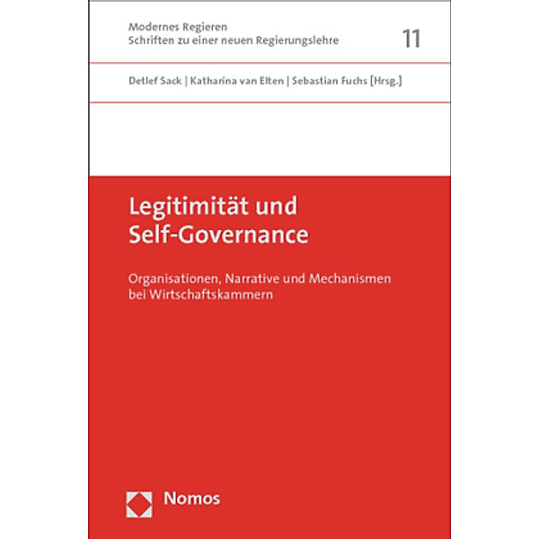 Legitimität und Self-Governance, Detlef Sack, Katharina van Elten, Sebastian Fuchs