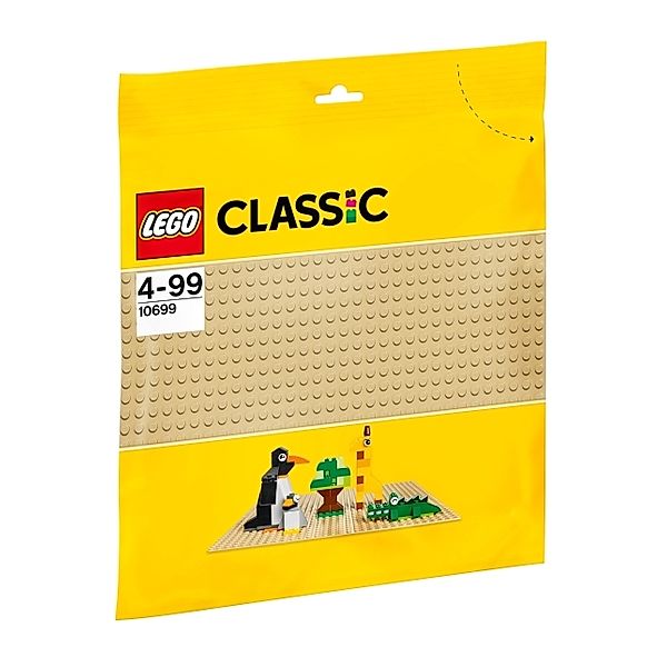 LEGO® LEGO® 107699 Classic - Sandfarbene Grundplatte